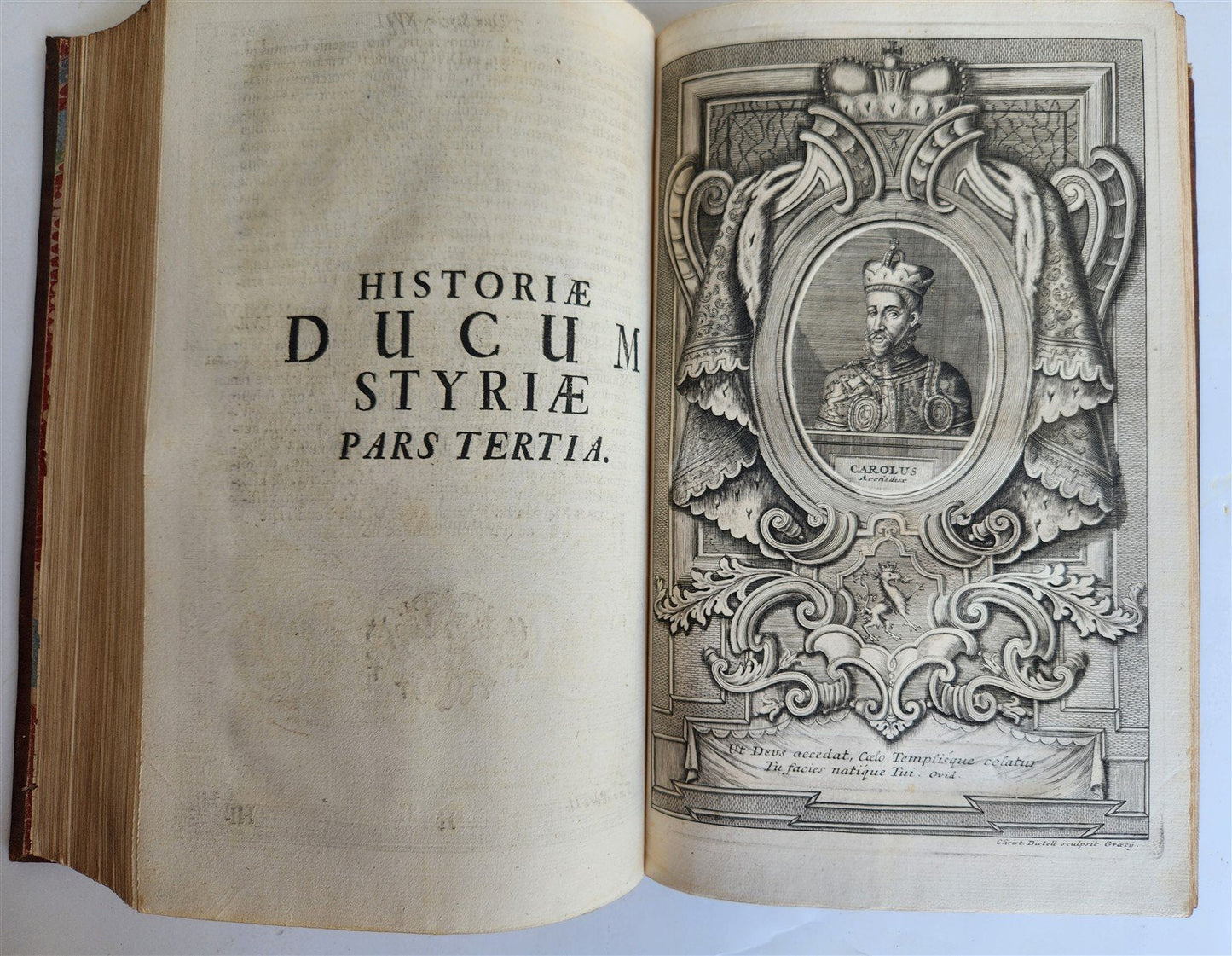 1728 HISTORY of DUCHY of STYRIA ILLUSTRATED FOLIO antique AUSTRIA & SLOVENIA