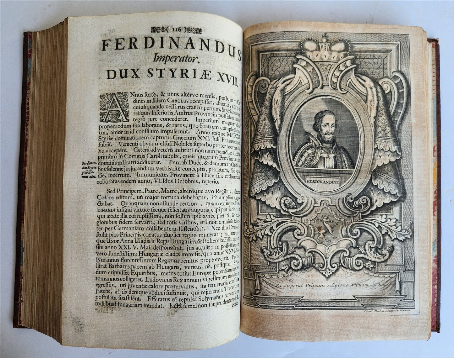 1728 HISTORY of DUCHY of STYRIA ILLUSTRATED FOLIO antique AUSTRIA & SLOVENIA