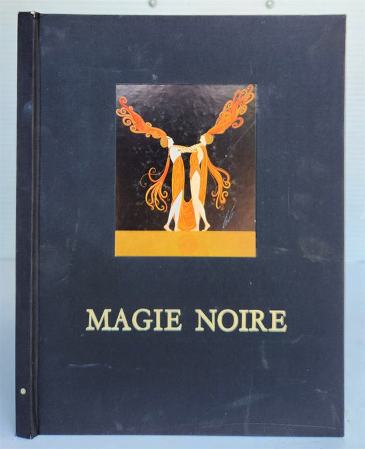 1978 MAGIE NOIRE antique COLOR ILLUSTRATED ART ALBUM in FRENCH