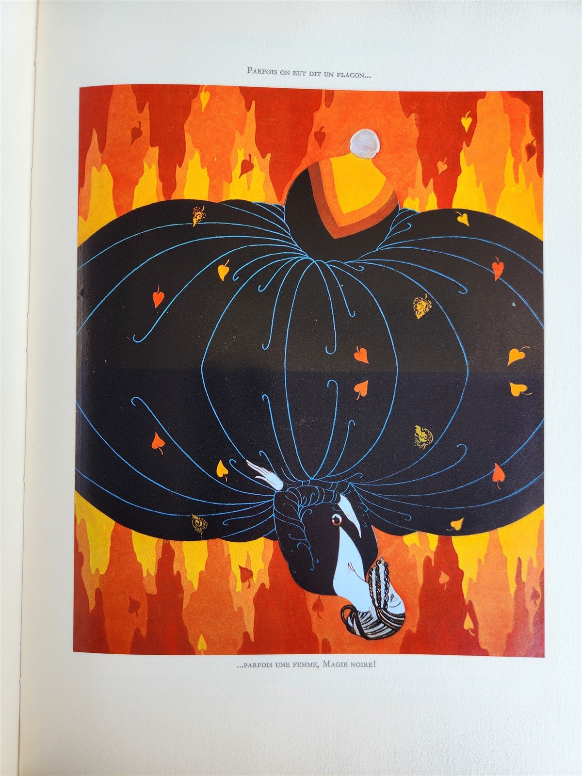 1978 MAGIE NOIRE antique COLOR ILLUSTRATED ART ALBUM in FRENCH