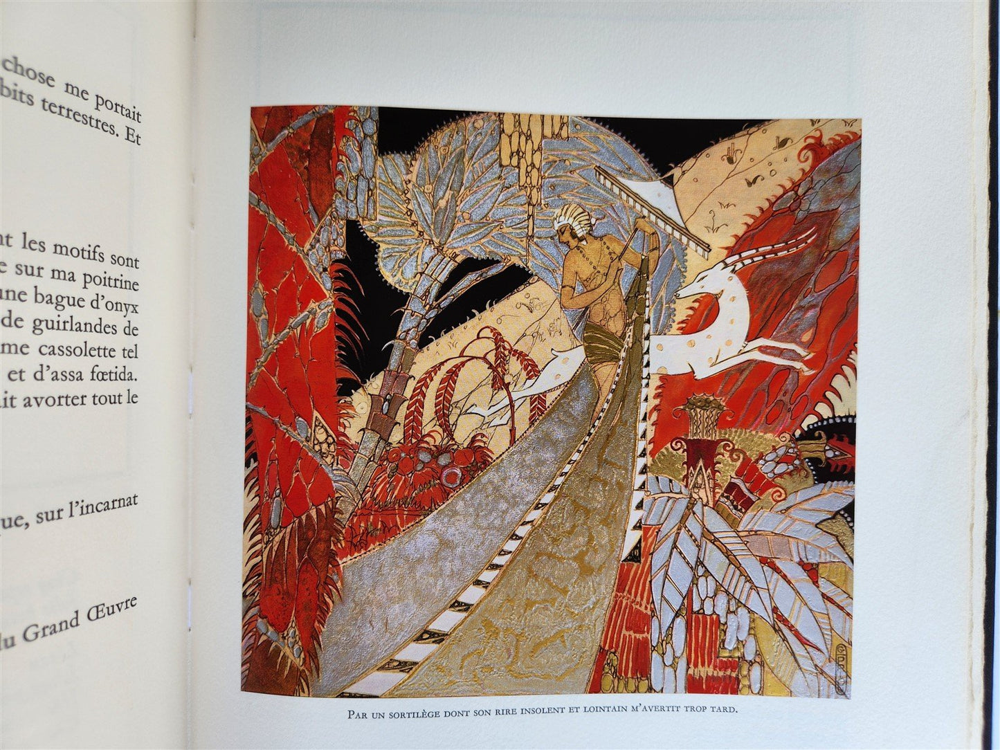 1978 MAGIE NOIRE antique COLOR ILLUSTRATED ART ALBUM in FRENCH