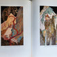1978 MAGIE NOIRE antique COLOR ILLUSTRATED ART ALBUM in FRENCH