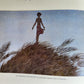 1978 MAGIE NOIRE antique COLOR ILLUSTRATED ART ALBUM in FRENCH