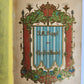 1852 GERMAN PRAYER BOOK antique w/ DECORATIVE BINDING illustrated