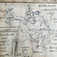 19th CENTURY MEDICINE ASTROLOGY MANUSCRIPT MANUAL from THALAND illustrated RARE