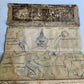 19th CENTURY MEDICINE ASTROLOGY MANUSCRIPT MANUAL from THALAND illustrated RARE
