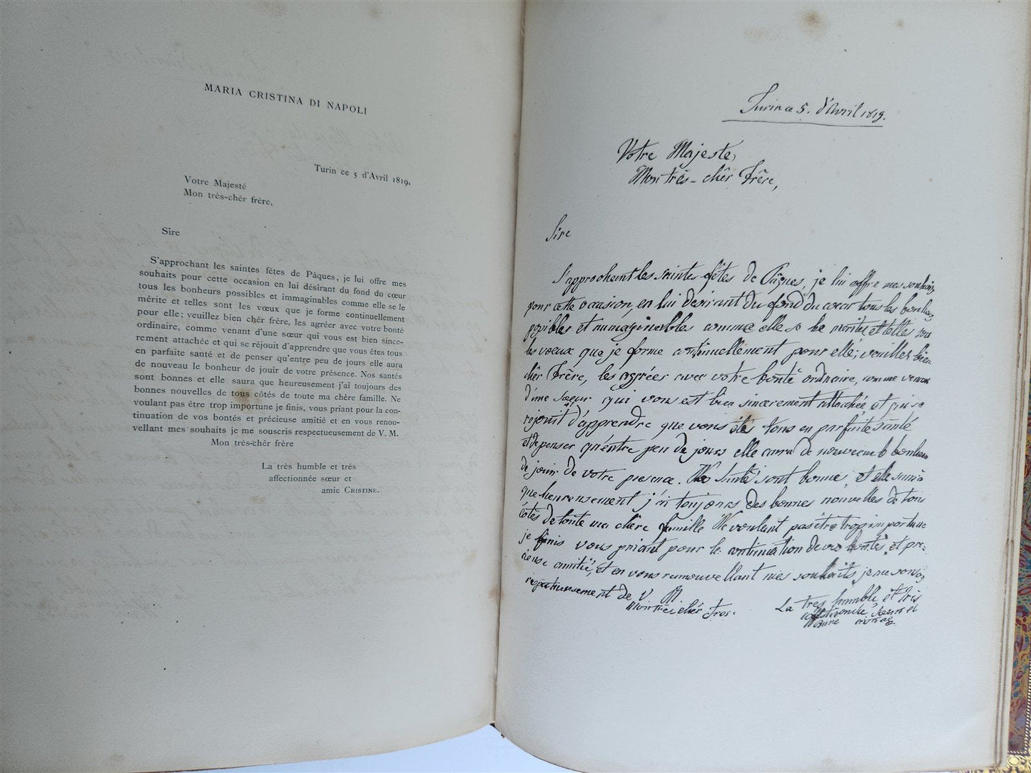 1883 HOUSE of SAVOY AUTOGRAPHA antique LTD EDITION illustrated CASA di SAVOIA