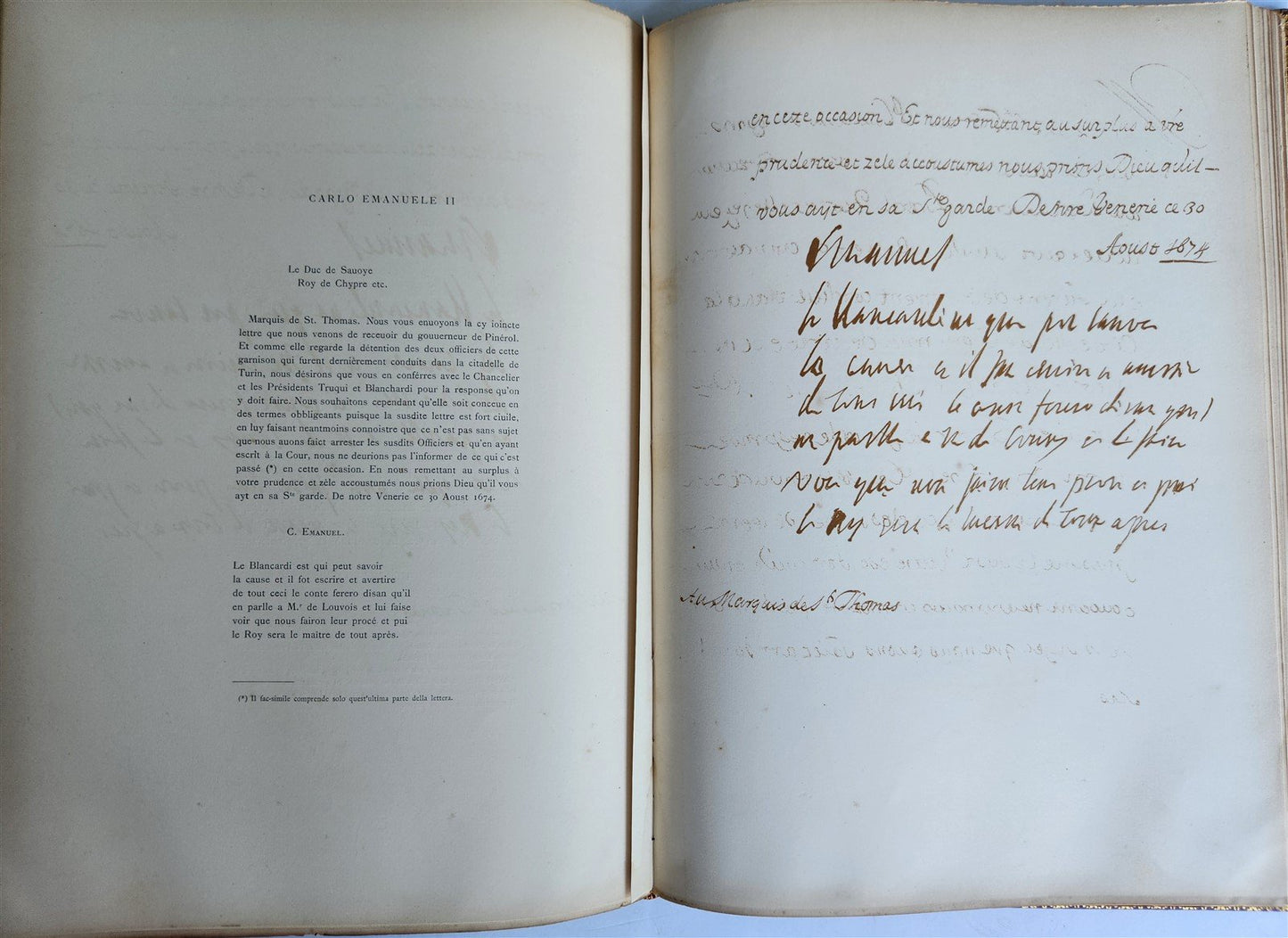 1883 HOUSE of SAVOY AUTOGRAPHA antique LTD EDITION illustrated CASA di SAVOIA
