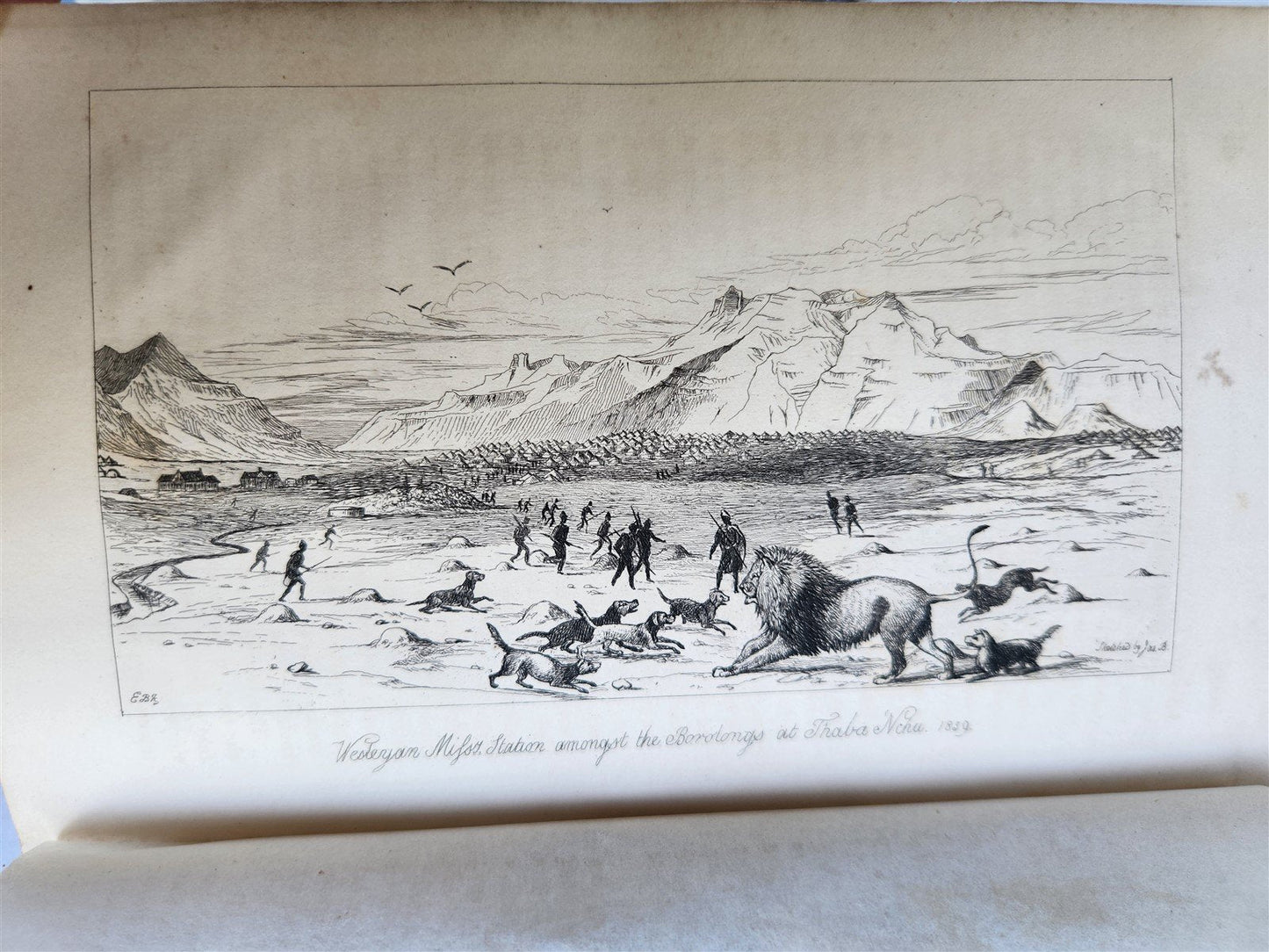 1844 A NARRATIVE of a VISIT to MAURITIUS & SOUTH AFRICA antique ILLUSTRATED