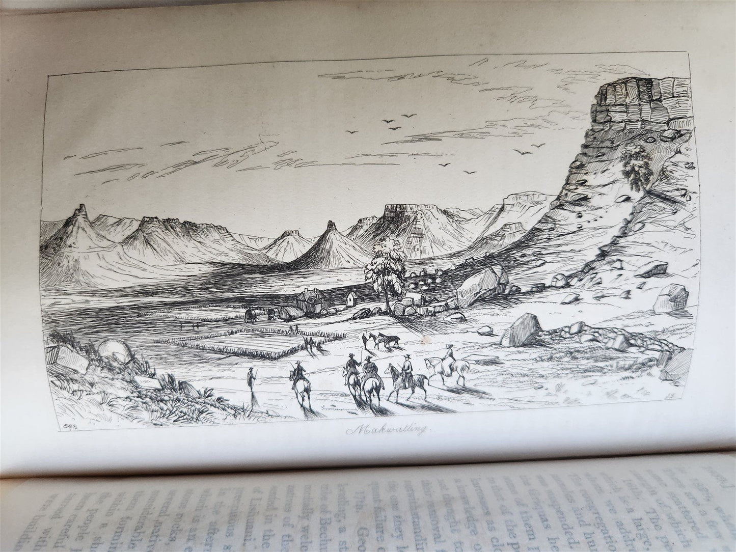 1844 A NARRATIVE of a VISIT to MAURITIUS & SOUTH AFRICA antique ILLUSTRATED
