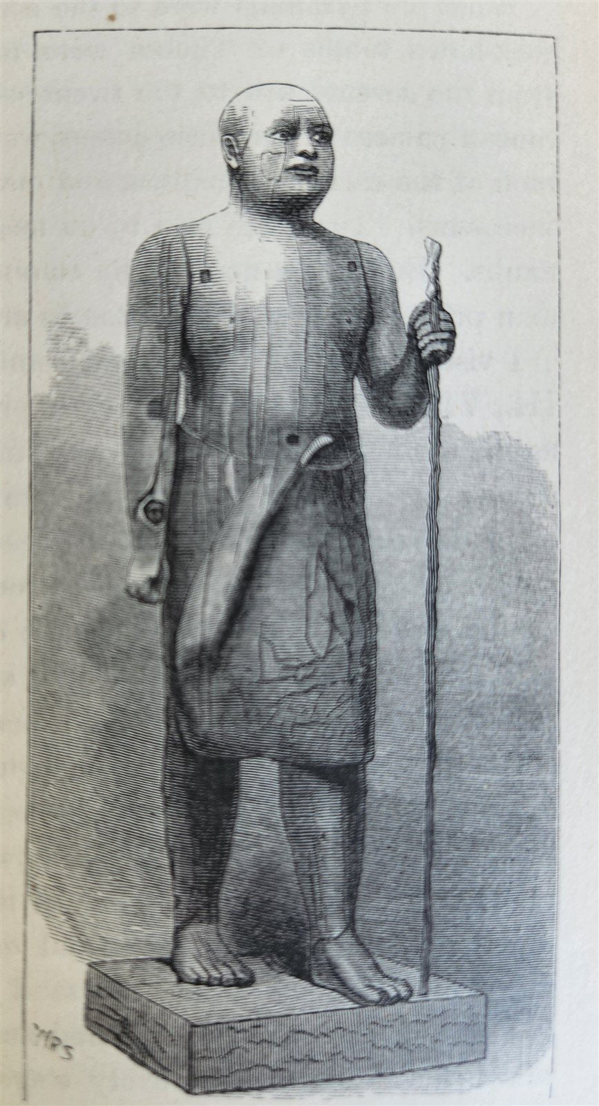 1879 FROM EGYPT TO PALESTINE by S. Bartlett antique ILLUSTRATED w/ FOLDING MAP