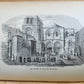 1879 FROM EGYPT TO PALESTINE by S. Bartlett antique ILLUSTRATED w/ FOLDING MAP