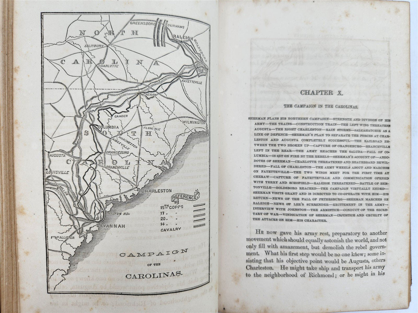 1865 GRANT & SHERMAN their CAMPAIGNS & GENERALS by Headley antique ILLUSTRATED
