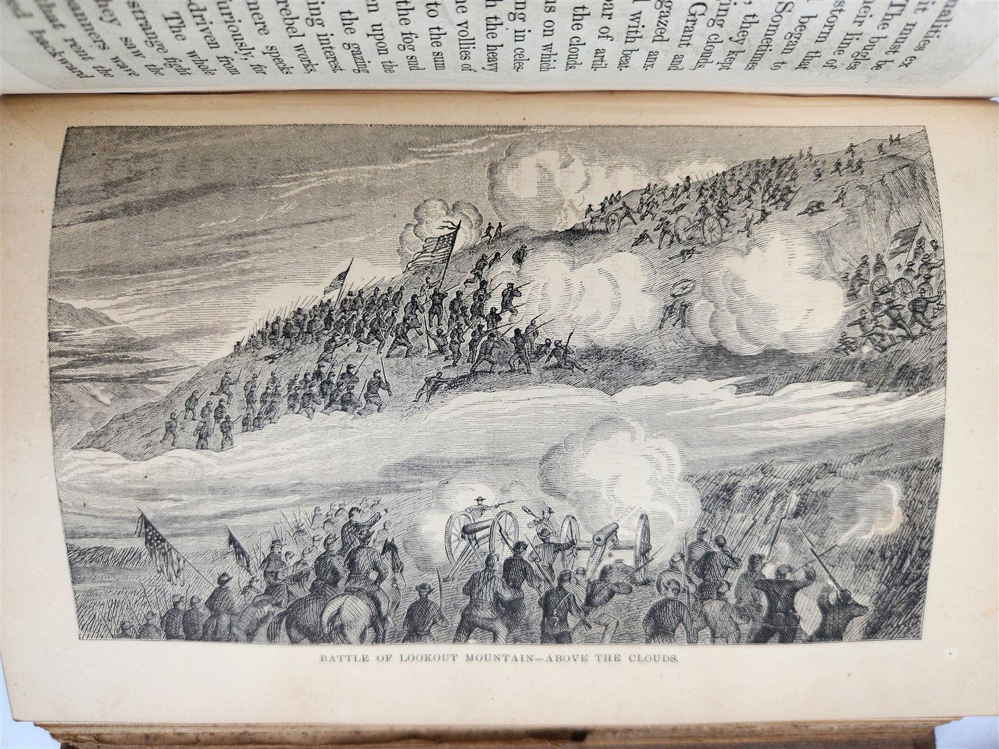 1865 GRANT & SHERMAN their CAMPAIGNS & GENERALS by Headley antique ILLUSTRATED