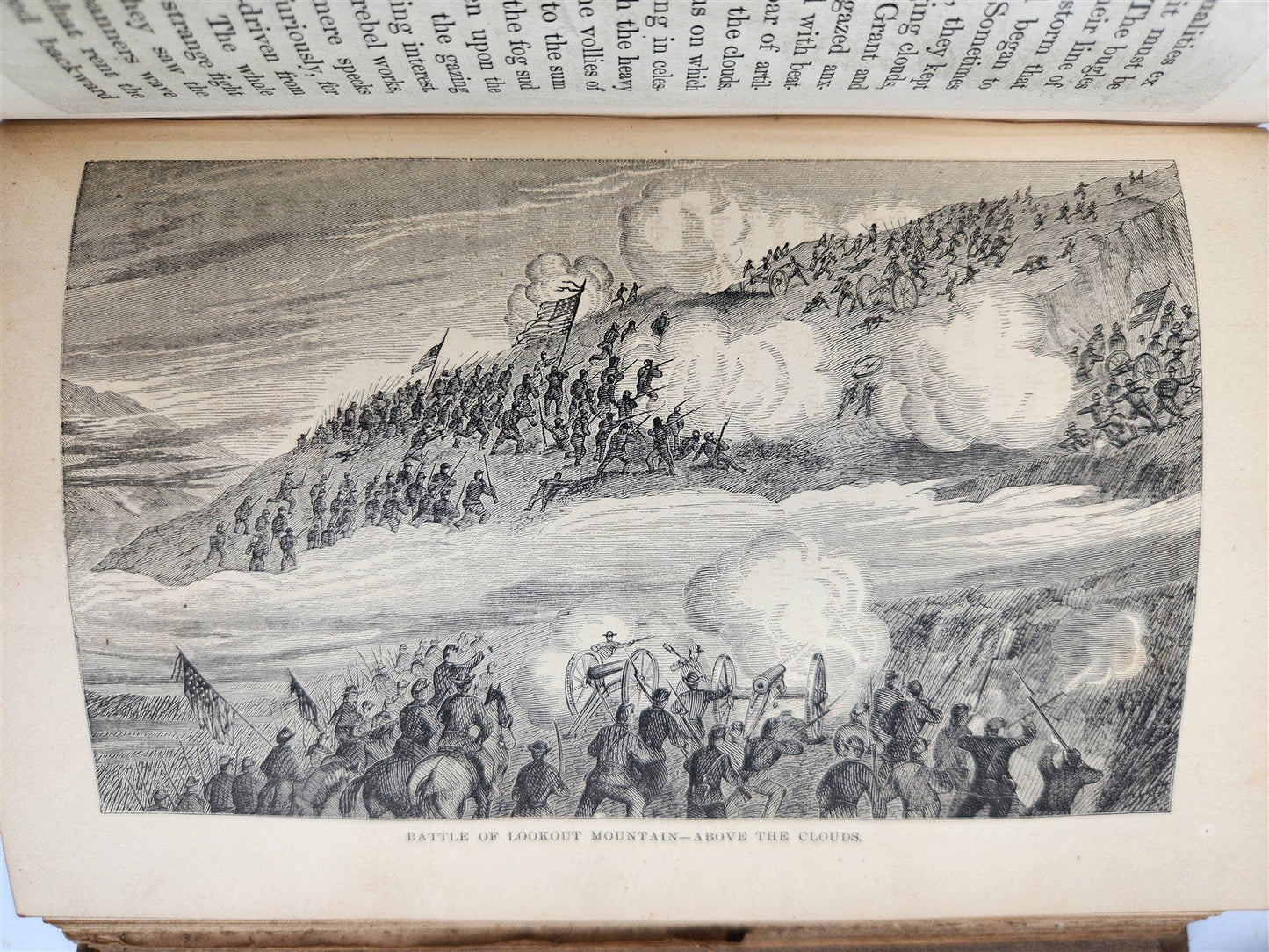 1865 GRANT & SHERMAN their CAMPAIGNS & GENERALS by Headley antique ILLUSTRATED