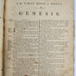 1791 BIBLE by ISAAC COLLINS FIRST printed in NEW JERSEY antique RARE Americana