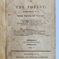 1806 ROMANCE of THE FOREST Mrs. Radcliffe antique female author POETRY Americana