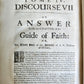 1677 WORK of JOHN BRAMHALL Metropolitan of all Ireland antique FOLIO in ENGLISH