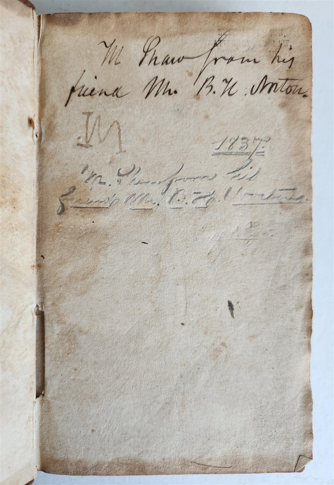 1819 EVIDENCES of the EXISTENCE & ATTRIBUTES of THE DIETY antique AMERICANA