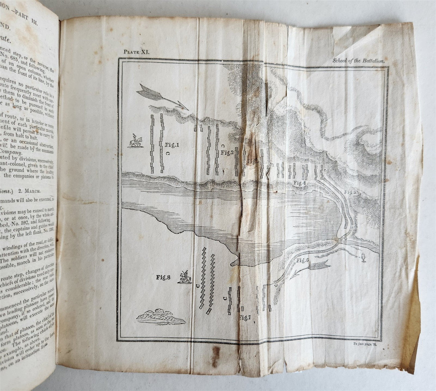 1830 INFANTRY TACTICS EXERCISES & MANEUVRES antique AMERICANA illustrated