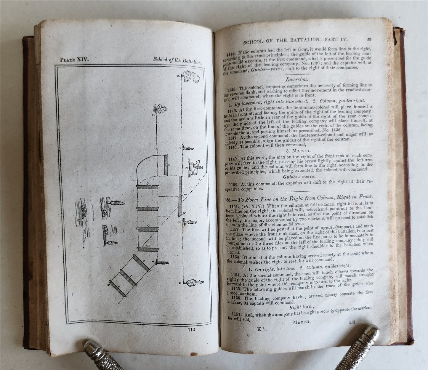 1830 INFANTRY TACTICS EXERCISES & MANEUVRES antique AMERICANA illustrated