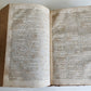 1808 GREEK LATIN DICTIONARY antique LEXICON MANUALE by by CORNELII SCHREVELII