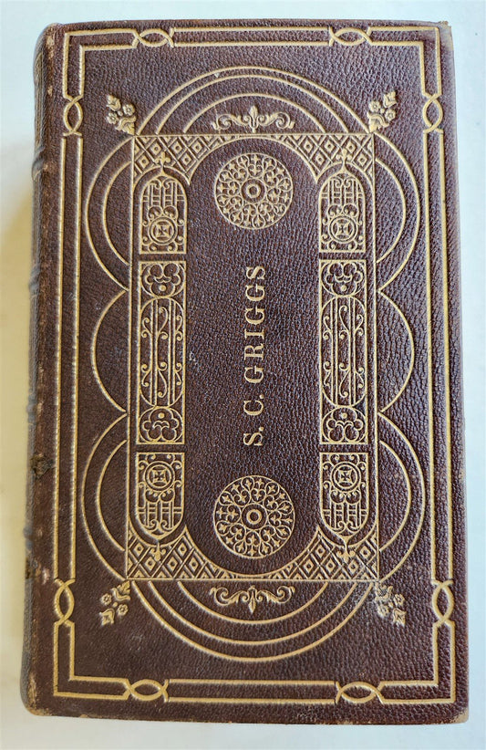1854 THE PSALMIST collection of hymns for Baptist Churches antique AMERICANA