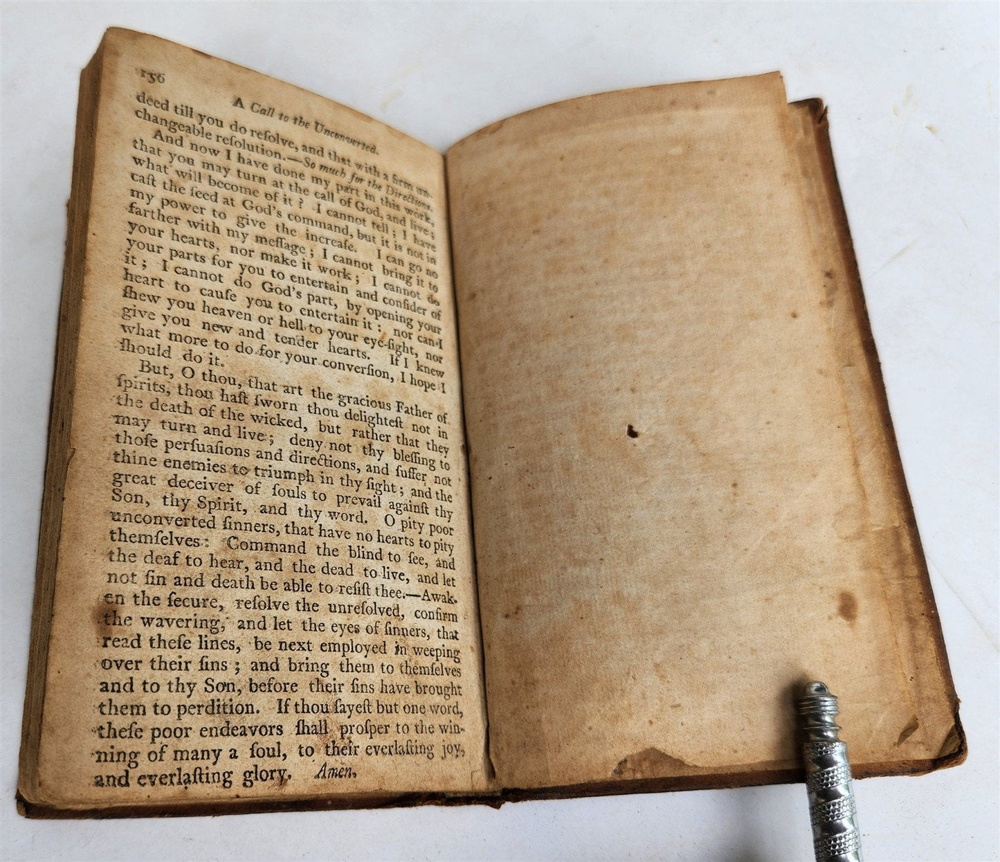 1805 A CALL TO THE UNCONVERTED to TURN & LIVE antique AMERICANA