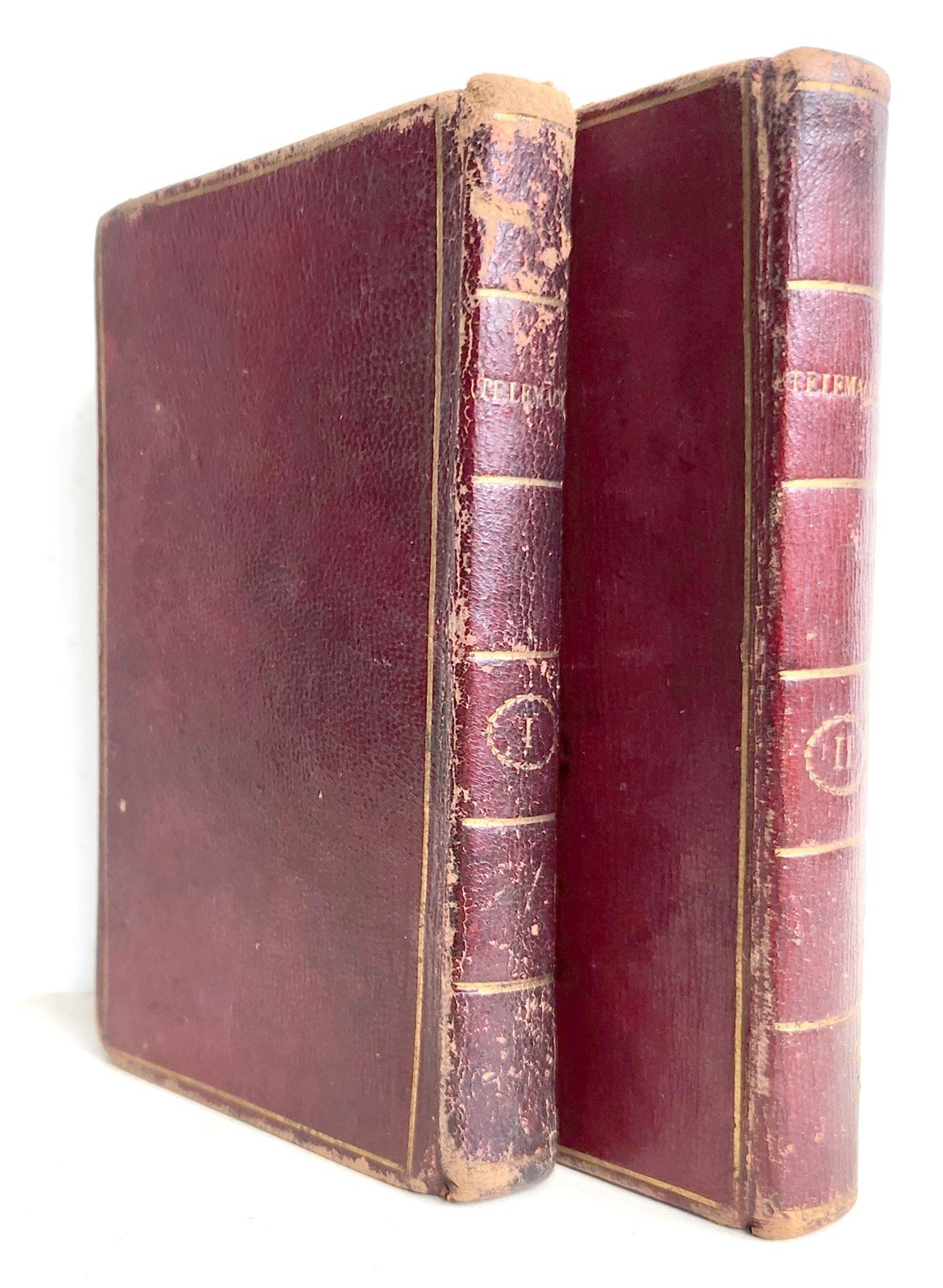 1790s ADVENTURES of TELEMACHUS by John Hawkesworth ILLUSTRATED antique 2 VOLUMES