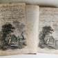 1790s ADVENTURES of TELEMACHUS by John Hawkesworth ILLUSTRATED antique 2 VOLUMES