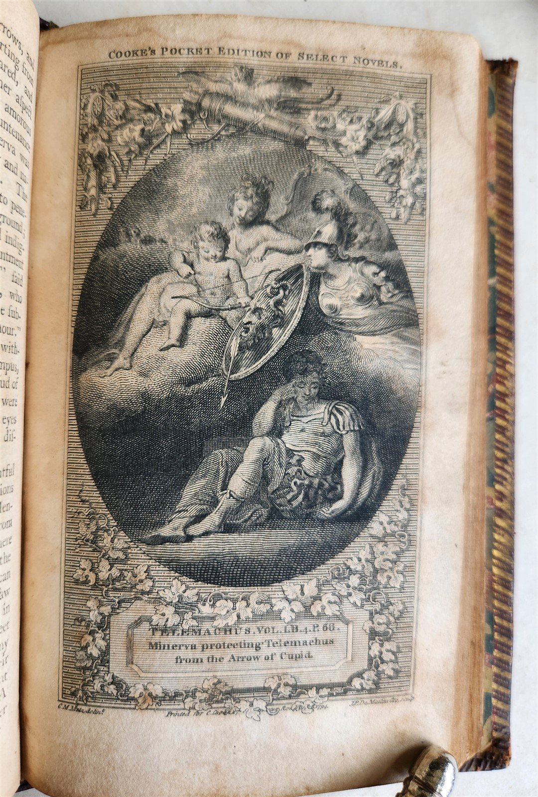1790s ADVENTURES of TELEMACHUS by John Hawkesworth ILLUSTRATED antique 2 VOLUMES