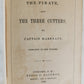 1868 THE PIRATE and THE THREE CUTTERS by Captain Marryatt ILLUSTRATED antique