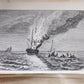 1868 THE PIRATE and THE THREE CUTTERS by Captain Marryatt ILLUSTRATED antique