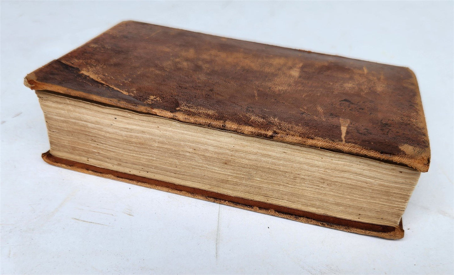 1825 GRAMMAR of the FRENCH LANGUAGE by N.Wanostrocht antique Boston