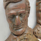 PRESIDENT LINCOLN PAIR of VINTAGE CAST IRON BOOKENDS