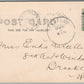 CLEVELAND NY 1906 ANTIQUE REAL PHOTO POSTCARD RPPC