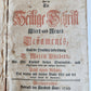 1743 BIBLE in GERMAN by CHRISTOPH SAUR antique RARE Americana