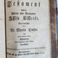 1743 BIBLE in GERMAN by CHRISTOPH SAUR antique RARE Americana