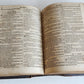 1743 BIBLE in GERMAN by CHRISTOPH SAUR antique RARE Americana