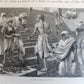 1879 AROUND THE WORLD with GENERAL GRANT 2 VOLUMES antique ILLUSTRATED
