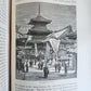 1879 AROUND THE WORLD with GENERAL GRANT 2 VOLUMES antique ILLUSTRATED