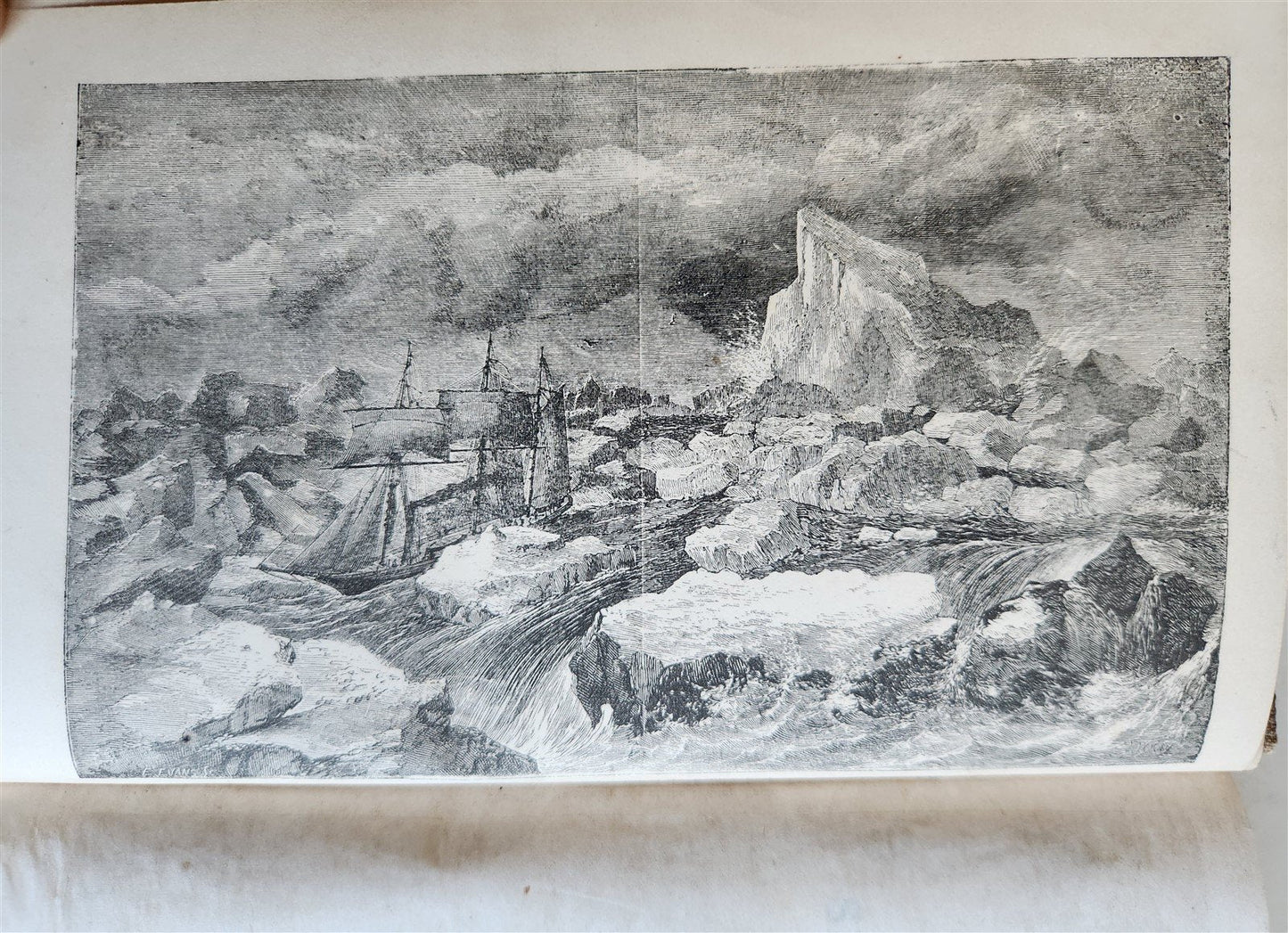 1860 NARRATIVE of DISCOVERY OF THE FATE of SIR JOHN FRANKLIN antique ILLUSTRATED