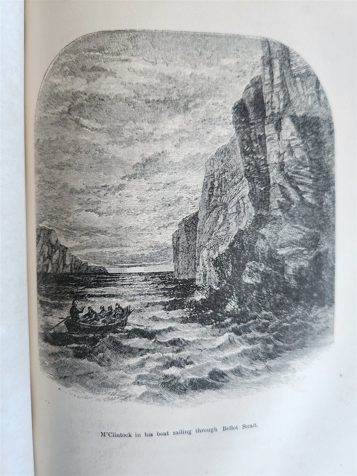 1860 NARRATIVE of DISCOVERY OF THE FATE of SIR JOHN FRANKLIN antique ILLUSTRATED