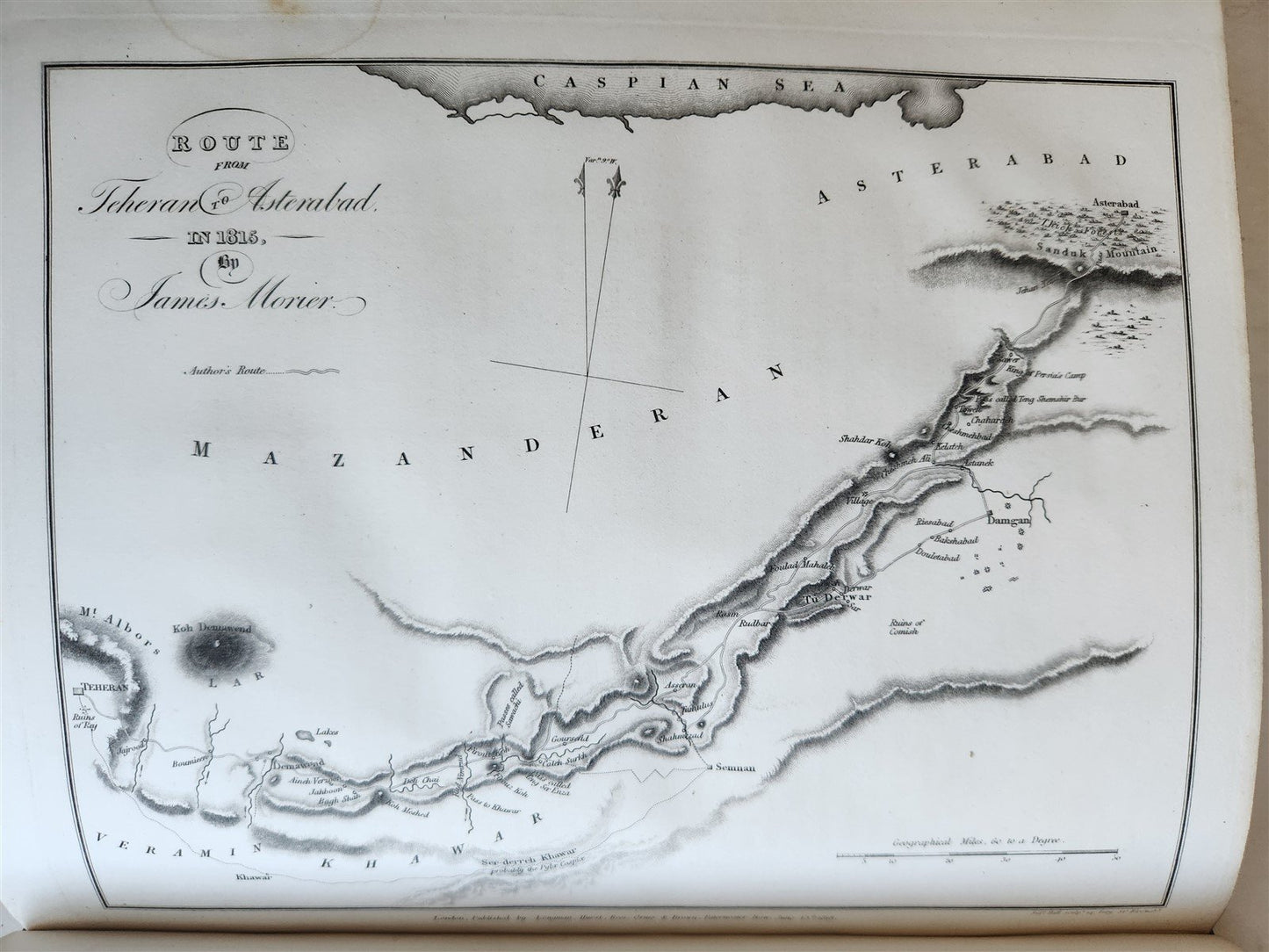 1818 JORNEY through PERSIA ARMENIA & ASIA MINOR to CONSTANTINOPLE antique MORIER