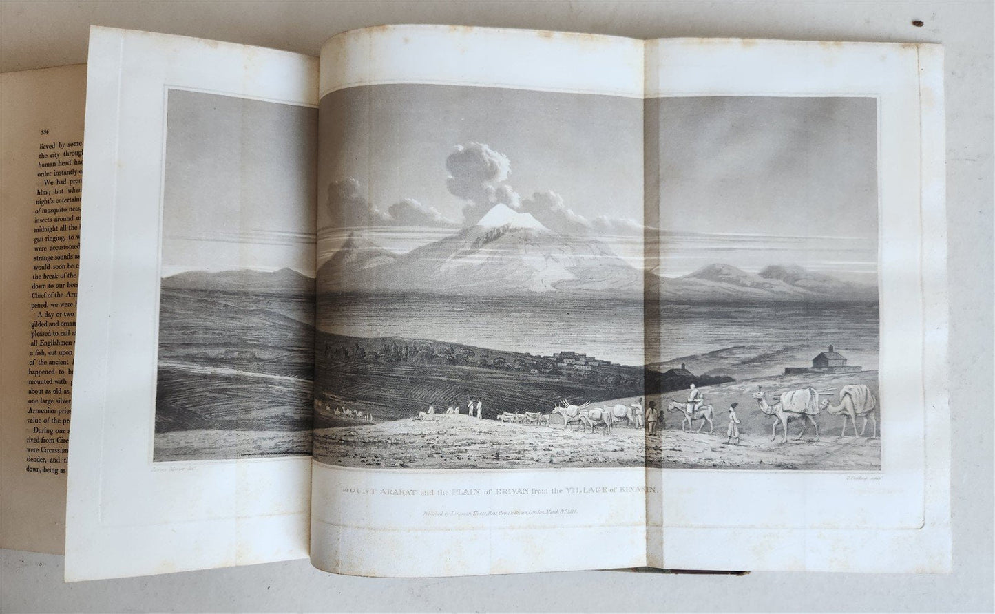 1818 JORNEY through PERSIA ARMENIA & ASIA MINOR to CONSTANTINOPLE antique MORIER