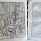 1567 LAW BOOK Josse de Damhoudere ILLUSTRATED 16th CENTURY antique VELLUM BOUND