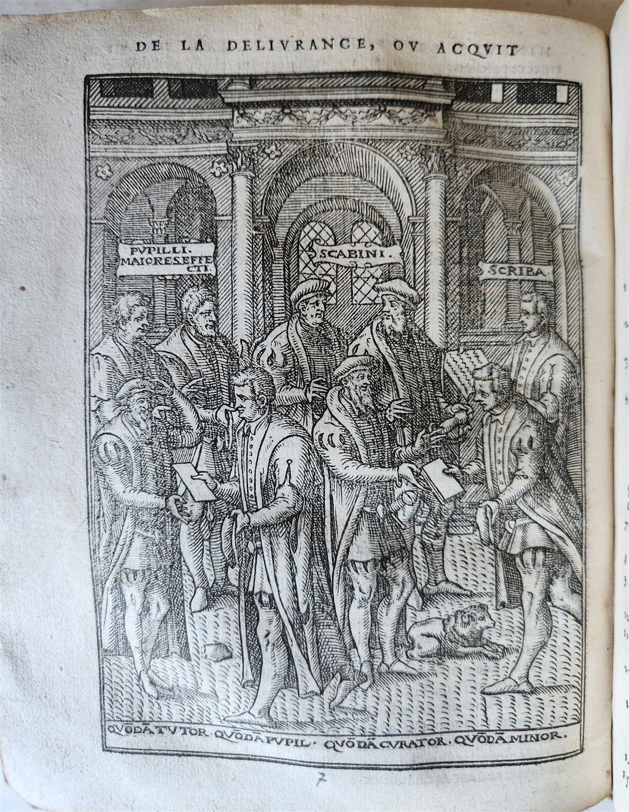 1567 LAW BOOK Josse de Damhoudere ILLUSTRATED 16th CENTURY antique VELLUM BOUND