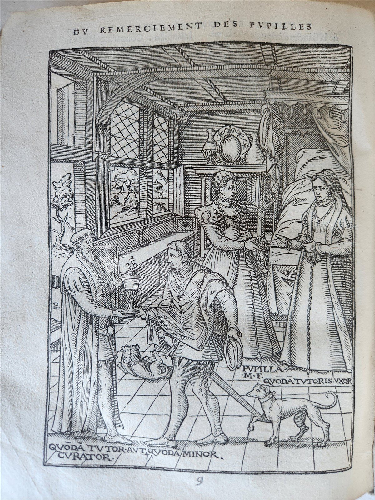 1567 LAW BOOK Josse de Damhoudere ILLUSTRATED 16th CENTURY antique VELLUM BOUND