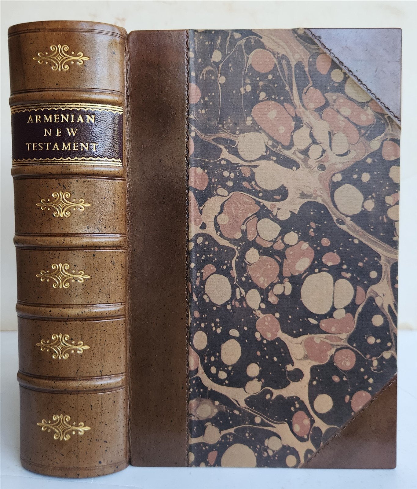 1833 BIBLE in ARMENIAN antique NEW TESTAMENT rare