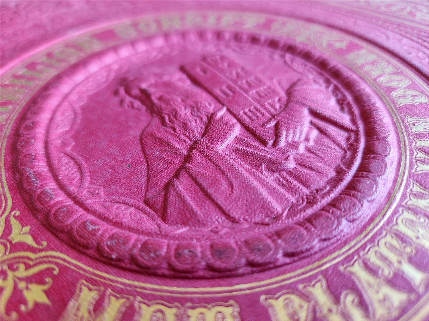 1870 BIBLE GUSTAVE DORE LLUSTRATED 2 VOLUMES MASSIVE FOLIO antique 200 plates